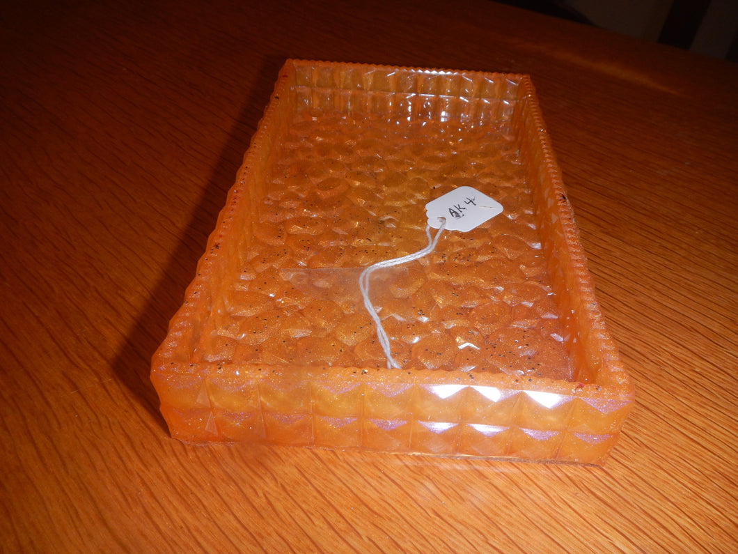 Acrylic Designed Dish AK04