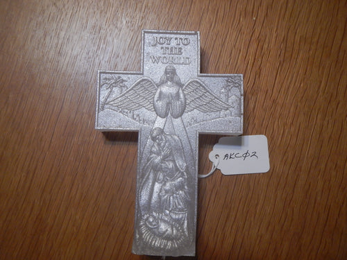 Acrylic Joy to the World Cross AKC02