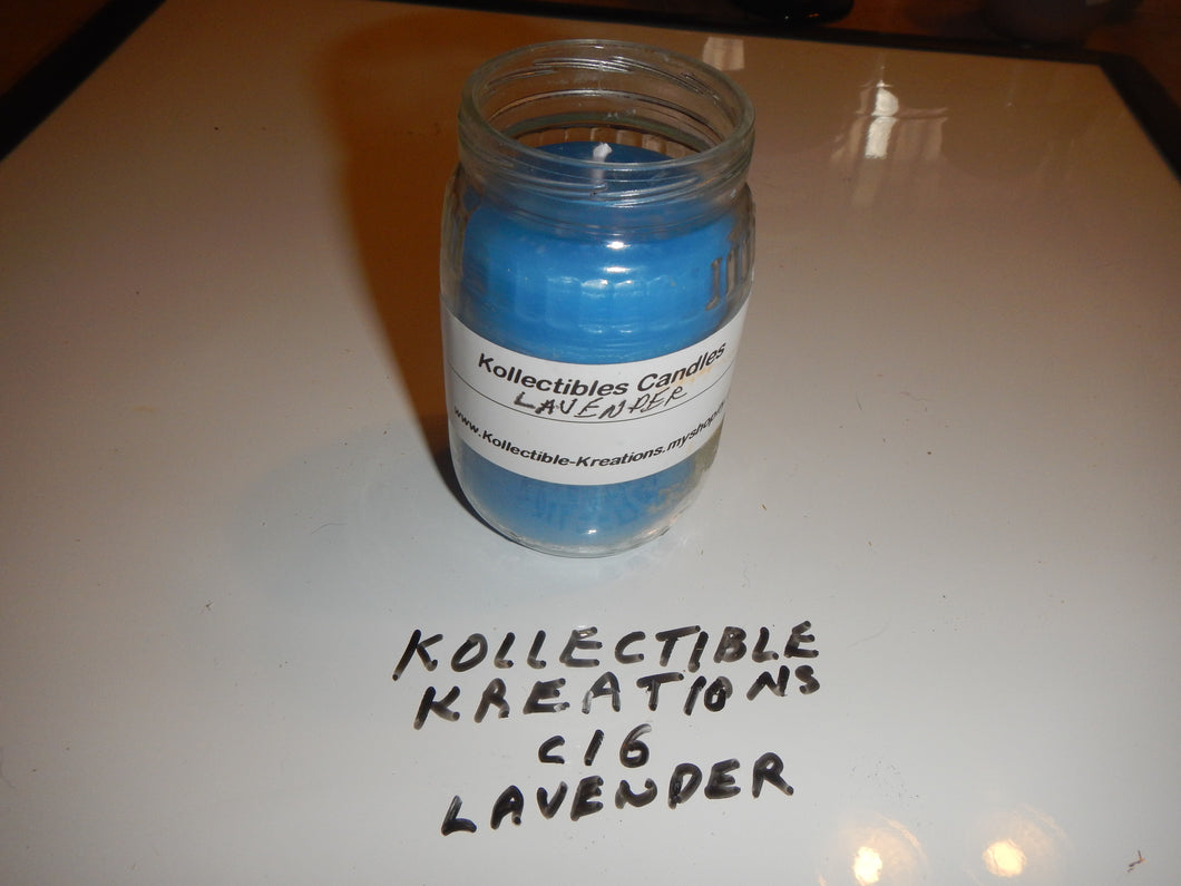 Lavender Candle  C16