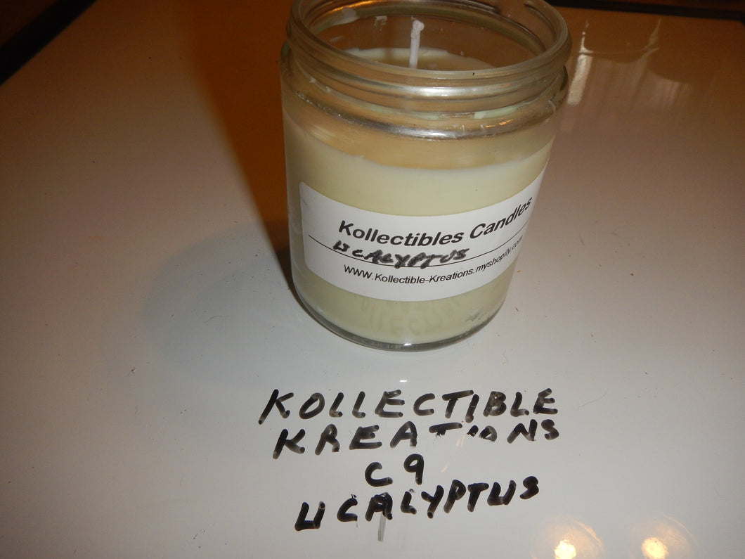 Candle Eucalyptus C9