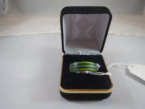 Slated wood Ring size 8   R21